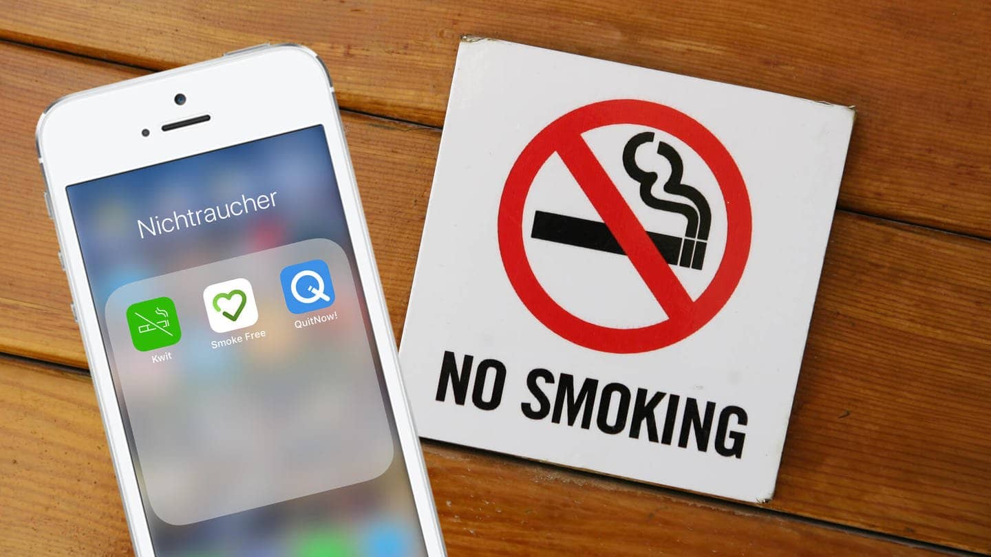 App-Check um Nichtraucher zu werden
