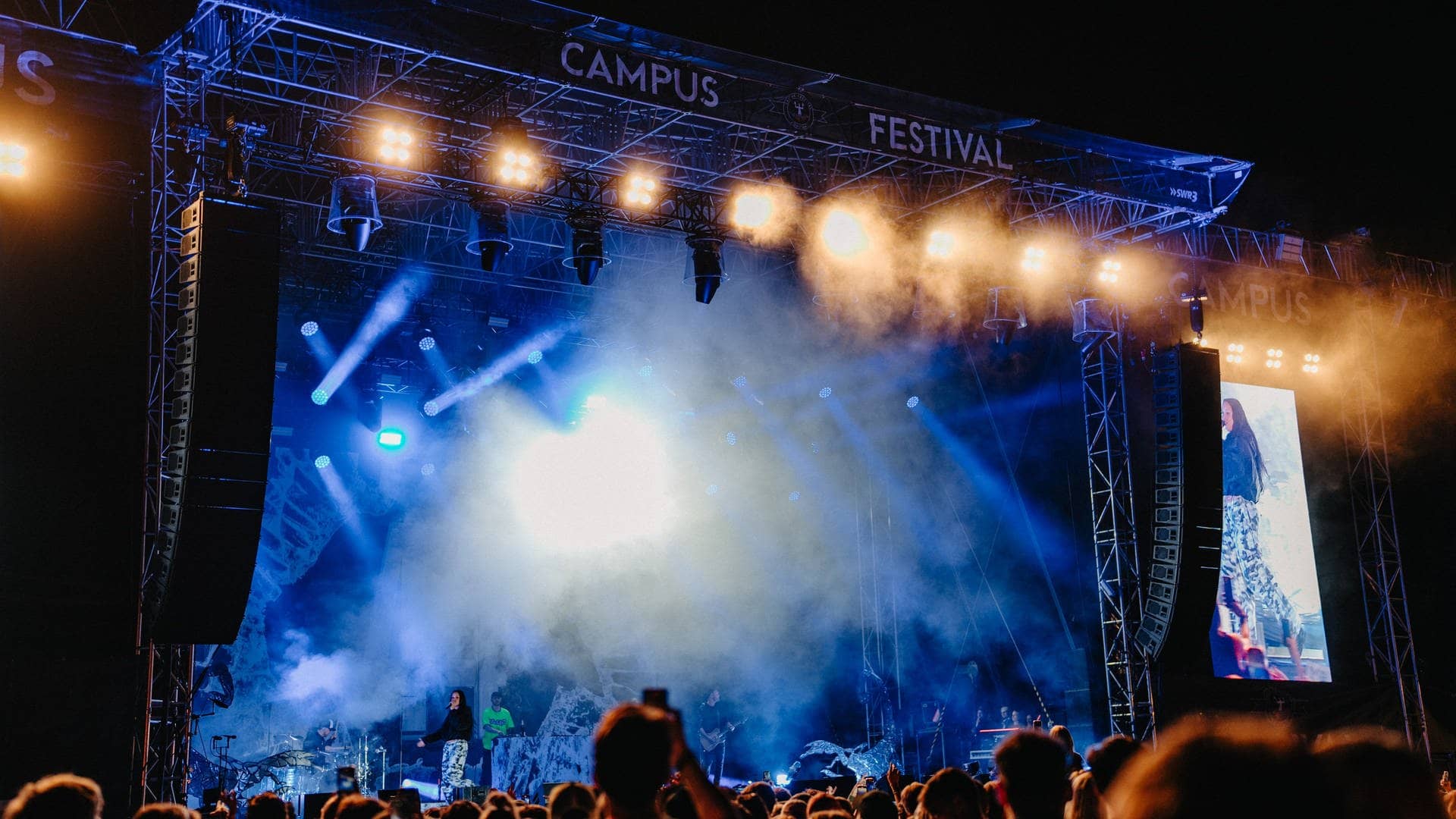 Die Künstlerinnen und Künstler spielen beim Campus Festival in Konstanz auf verschiedenen Bühnen.