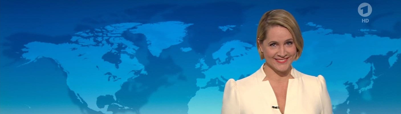 So Verabschiedete Sich Judith Rakers Von Der „Tagesschau“