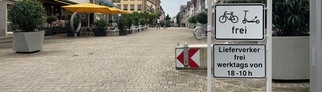 Schild mit dem Wort „Lieferverker“ ohne „h“: Wieder falsch geschriebenes Verkehrsschild in Neckarsulm aufgetaucht