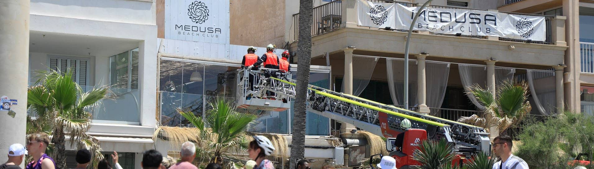 Unglück am Ballermann: Für die eingestürzte Terrasse auf Mallorca gab es keine Genehmigung.