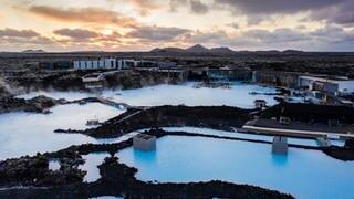 Nach Vulkanausbruch auf Island: Hunderte Touristen mussten aus der Blauen Lagune in Sicherheit gebracht werden.