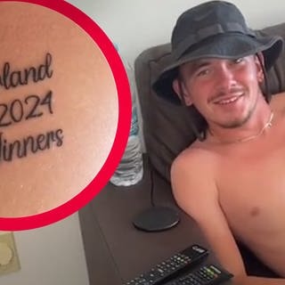 Tattoo-Fail eines Fußball-Fans aus England