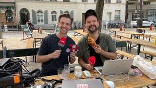 Olympia: SWR3-Moderator Sebastian Müller und Reporter Kimon Schanze live aus Paris