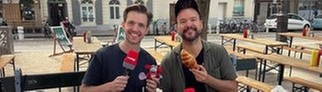 Olympia: SWR3-Moderator Sebastian Müller und Reporter Kimon Schanze live aus Paris