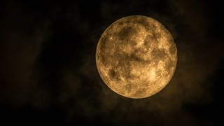 Ein „Supermond“ ist ein besonders großer Vollmond.