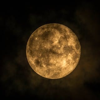 Ein „Supermond“ ist ein besonders großer Vollmond.