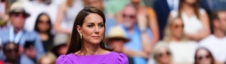 Die Prinzessin von Wales, Kate Middleton, beim Wimbledon Tennis Championship in London im Juli 2024.