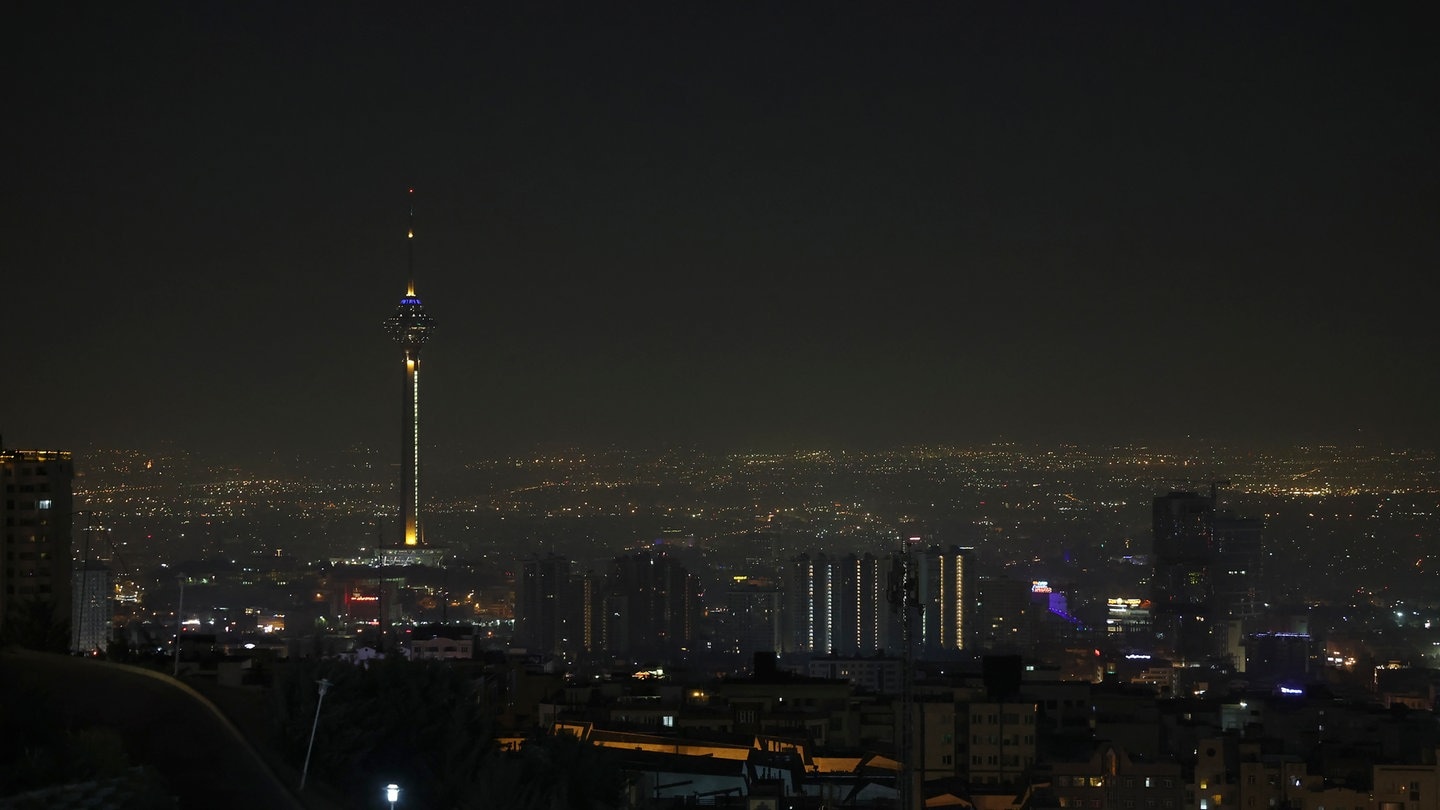 Ein Blick auf die iranische Hauptstadt Teheran.