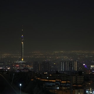 Ein Blick auf die iranische Hauptstadt Teheran.