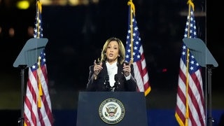 Kamala Harris bei einer Wahlkampfveranstaltung in Washington.