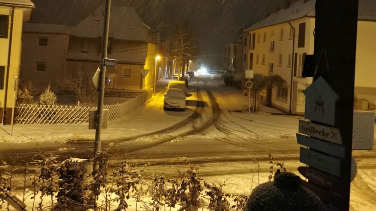 Schnee in St.Georgen im Schwarzwald bei SWR3 Hörer Holger