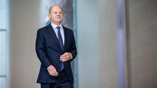 Kanzler Olaf Scholz (SPD) stellt heute im Bundestag die Vertrauensfrage.