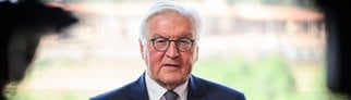 Frank-Walter Steinmeier gibt die Auflösung des Bundestags und das Datum für die Neuwahlen bekannt.