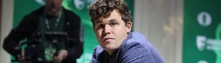 Titelverteidiger Magnus Carlsen bei der Schnellschach-WM in New York