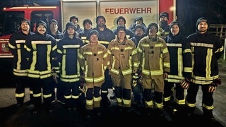 Ein Mannschaftsbild der Freiwilligen Feuerwehr Altenbamberg