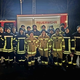 Ein Mannschaftsbild der Freiwilligen Feuerwehr Altenbamberg