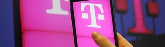 Handy mit Telekom-Logo