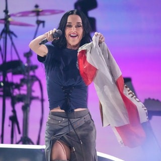 Katy Perry im Video-Livestream des FireAid-Benefizkonzerts