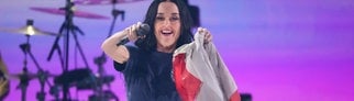 Katy Perry im Video-Livestream des FireAid-Benefizkonzerts