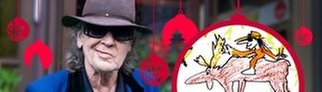 Udo Lindenberg malt Bild für SWR3