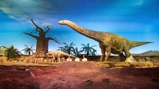 Dinosaurier im Prähistorium Schiffweiler