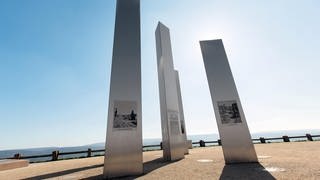 Das Mahnmal auf dem Wallberg in Pforzheim.