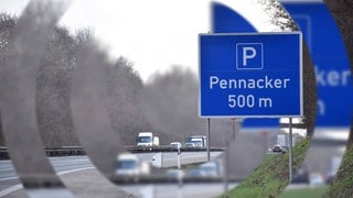 Autobahnparkplatz-Namen Pennacker