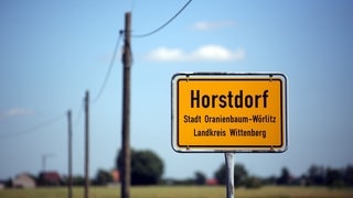 Städte und Gemeinden, die wie Vornamen heißen: Hier ist das Ortsschild von Horstdorf.