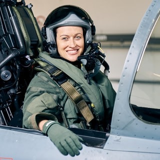 Pilotin und Astronautin Nicola Winter.