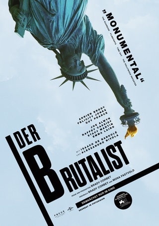 Das Film-Plakat zu „Der Brutalist“