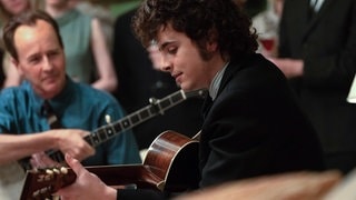 Timothée Chalamet im neuen Kinofilm „Like a complete unknown“ über Bob Dylan