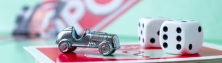 Spielfigur zum Gewinnen des Brettspiels Monopoly mit diesen Tricks