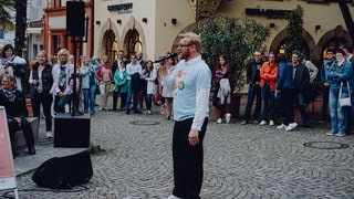 Unterwegs in Bad Dürkheim beim SWR3 Comedy Festival