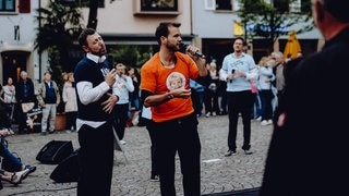 Unterwegs in Bad Dürkheim beim SWR3 Comedy Festival