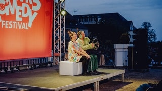 Unterwegs in Bad Dürkheim beim SWR3 Comedy Festival