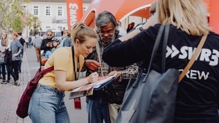 Unterwegs in Bad Dürkheim beim SWR3 Comedy Festival