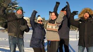 Reise-Gewinner in Kanada -  SWR3 Elch und weg Québec