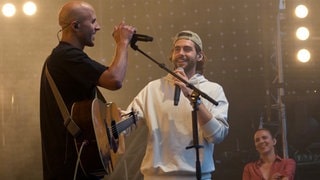 Milow tritt beim SWR3 Open Air in Mainz auf.