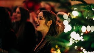 Sarah Connor und 100 Fans beim SWR3 Weihnachtskonzert im Casino Baden-Baden