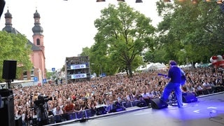 Konzertstimmung beim SWR3 Open Air in Mainz