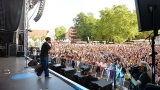 Konzertstimmung beim SWR3 Open Air in Mainz