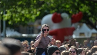 Konzertstimmung beim SWR3 Open Air in Mainz