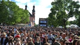 Konzertstimmung beim SWR3 Open Air in Mainz