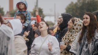 Das beste Publikum trotz Regen beim Kessel Festival in Stuttgart