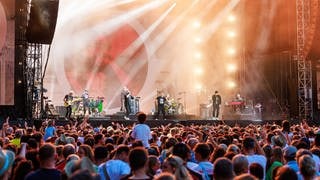 Die Fantastischen Vier bei ihrem Auftritt beim Pinot and Rock Festival.