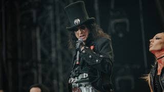 Alice Cooper beim Pinot and Rock Festival