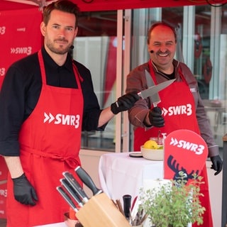 SWR3 Grillen mit Johann Lafer und Johannes Strate am 11. April 2021