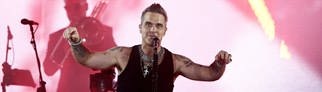 Robbie Williams bei seinem Open Air Konzert in München 2022