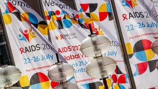 Deutschland, München, Juli 2024, AIDS 2024, die 25. Internationale AIDS-Konferenz